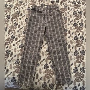 Plaid pants. Medium.